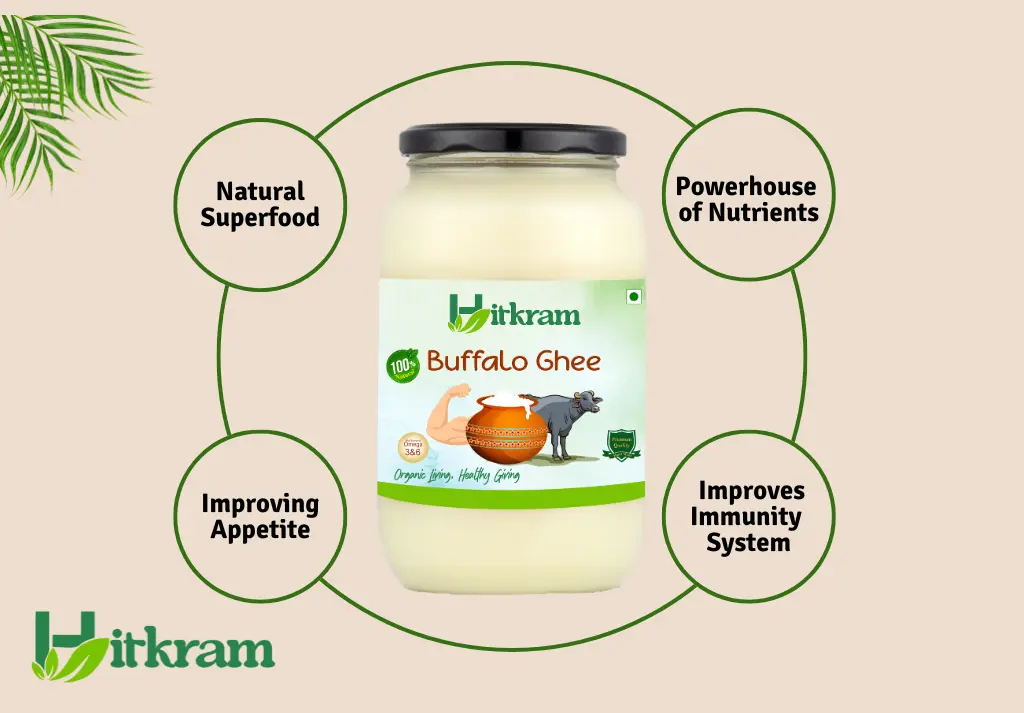 List of Benefits Of Buffalo Ghee